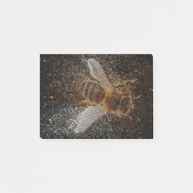 Notas Post-it® Las abejas caídas son mágicas (Anverso)