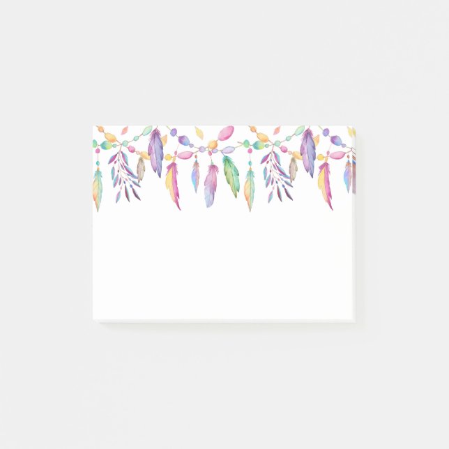 Notas Post-it® Las acuarelas nativas norteamericanas son feas ind (Anverso)