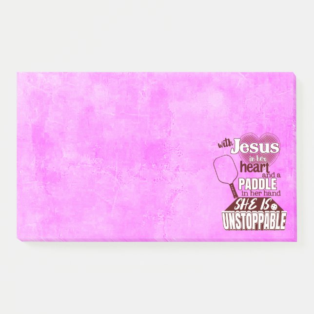 Notas Post-it® Las mujeres remo y Jesús (Anverso)