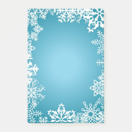 Notas Post-it® Las nevadas cuelgan su