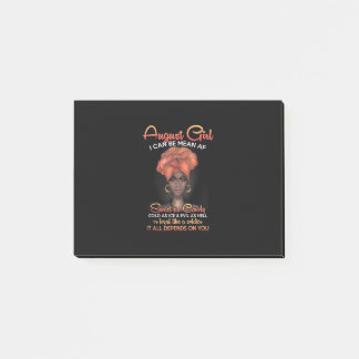 Notas Post-it® Las Reinas Nacen En Agosto De Mujeres Negras