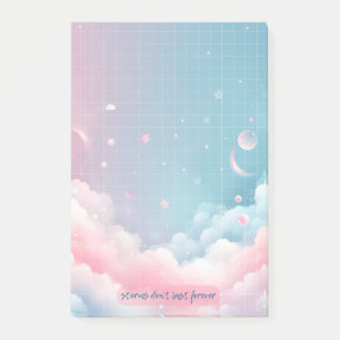 Notas Post-it® Las tormentas no duran para siempre - Pastel Sky P
