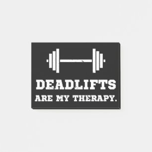 Notas Post-it® Las úlceras por fitness son mi terapia