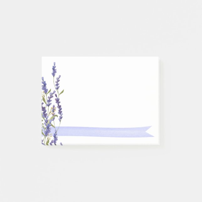 Notas Post-it® Lavanda (Anverso)