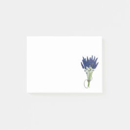 Notas Post-it® Lavandula Lavender Bunch Herb Purple Flower Garden
