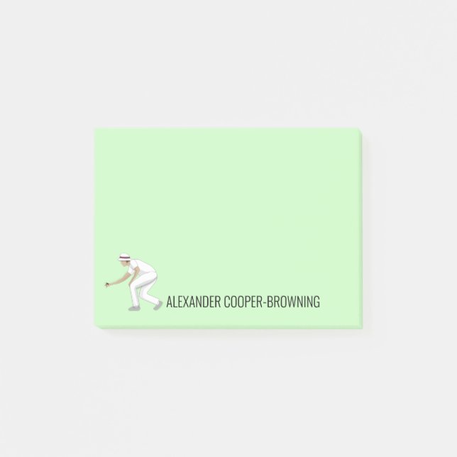 Notas Post-it® Lawn Bowls (Anverso)