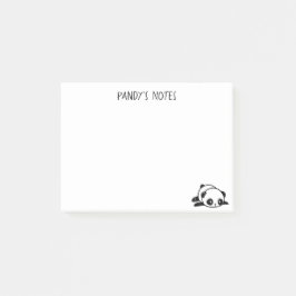 Notas Post-it® Lazy Panda Bear Post-it® Notes 4 x 3
