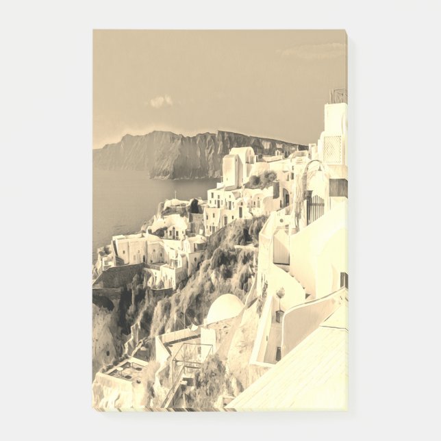 Notas Post-it® ldp SANTORINI - panorama - (Anverso)