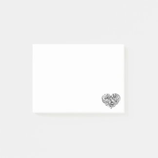 Notas Post-it® Le Coeur Noir