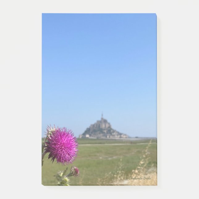 Notas Post-it® Le Mont St. Michel, Francia (Anverso)