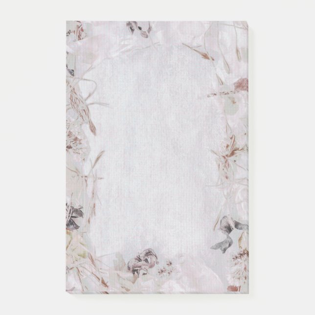 Notas Post-it® Leaf Border papers escribiendo naturaleza (Anverso)