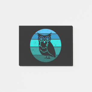 Notas Post-it® Lechuza Retro