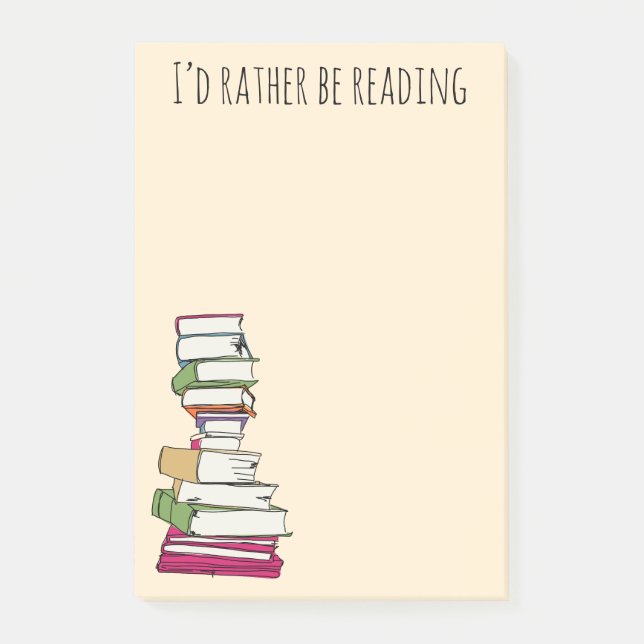 Notas Post-it® Leer amor Stocking Stuffer (Anverso)