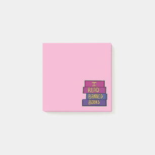 Notas Post-it® Leí Libros Prohibidos