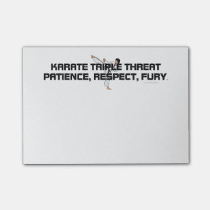 Notas Post-it® Lema SUPERIOR del karate