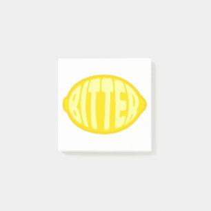 Notas Post-it® Lemon amargo