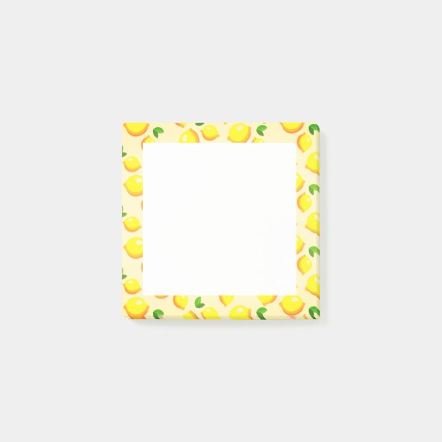 Notas Post-it® Lemones amarillos (Anverso)