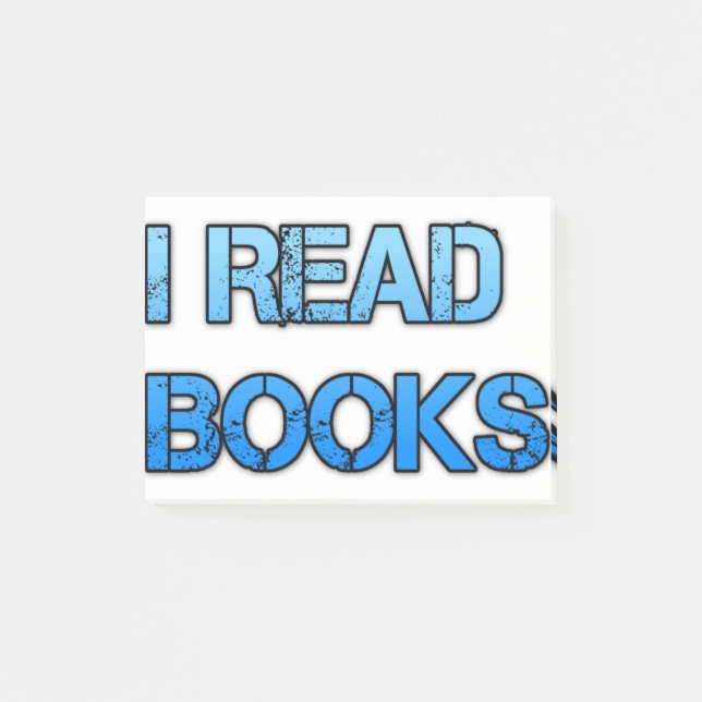 Notas Post-it® Leo libros (Anverso)