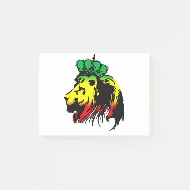 Notas Post-it® León De Judah Rasta (Anverso)