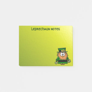 Notas Post-it® leprechaun owl