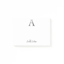 Letra A con nombre personalizado