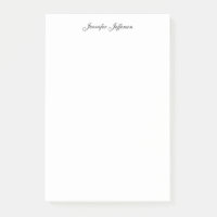 Letra moderna elegante simple nombre profesional