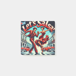 Notas Post-it® Lets Salsa ,Latin Dancing