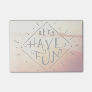 Notas Post-it® Lets se divierte