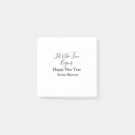 Notas Post-it® lets the fun begins happy new year name year simpl