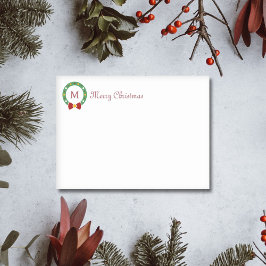 Notas Post-it® Leyenda de guirnalda y monograma de navidades