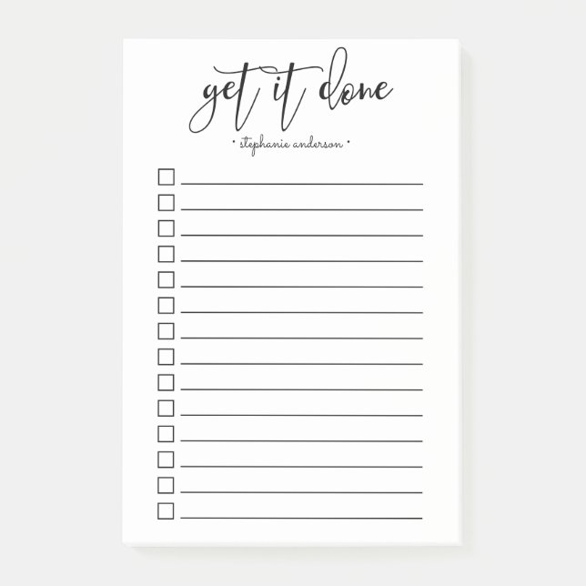 Notas Post-it® Leyenda manual para que se haga personalizada (Anverso)