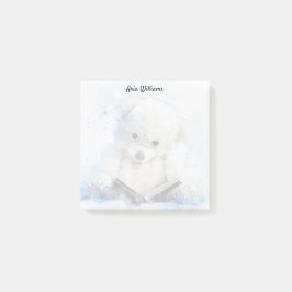 Notas Post-it® Leyendo Oso Teddy