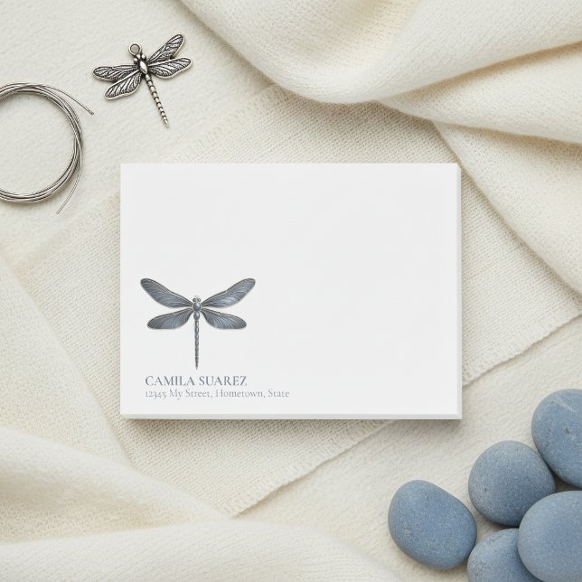 Notas Post-it® Libélula Caprichosa Polvo Azul ID1310 (Subido por el creador)