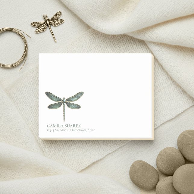 Notas Post-it® Libélula Caprichosa Verde Salvia ID1310 (Subido por el creador)
