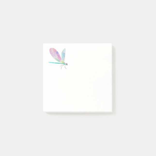 Notas Post-it® Libélula linda (Anverso)
