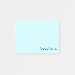 Notas Post-it® libertad