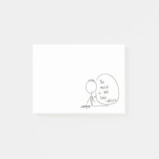 Notas Post-it® Libreta injusta