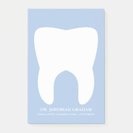 Notas Post-it® Libreta personal de la oficina del dentista