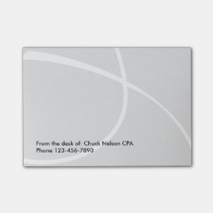 Notas Post-it® Libretas pegajosas del contable moderno