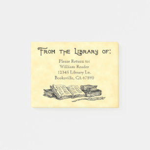 Notas Post-it® Libros de personalizado y Quill de escritura