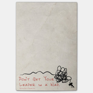 Notas Post-it® Líder de pesca de mosca