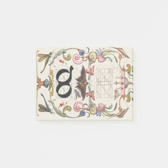 Notas Post-it® Ligadura do de Mira Calligraphiae Monumenta (Anverso)