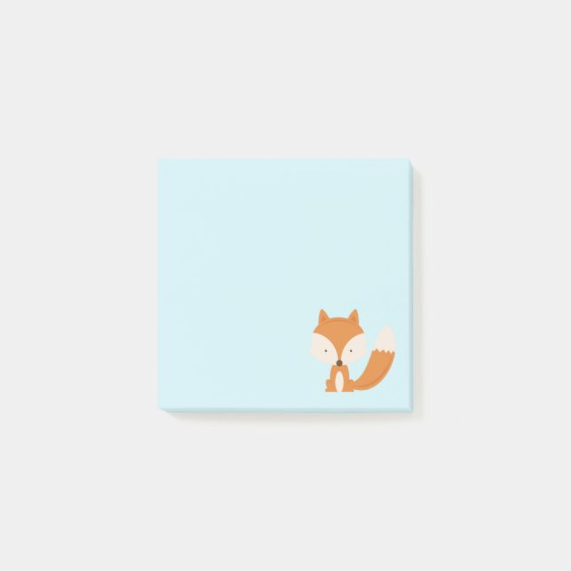 Notas Post-it® Lil' Foxy 3" x 3" (Anverso)