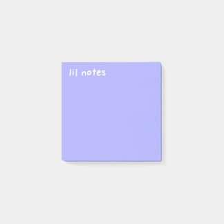 Notas Post-it® Lil Notes Purple Notes