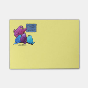 Notas Post-it® LimbBirds Post-it® Notes 4 x 3