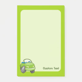 Notas Post-it® Lime Green Personalizado Car