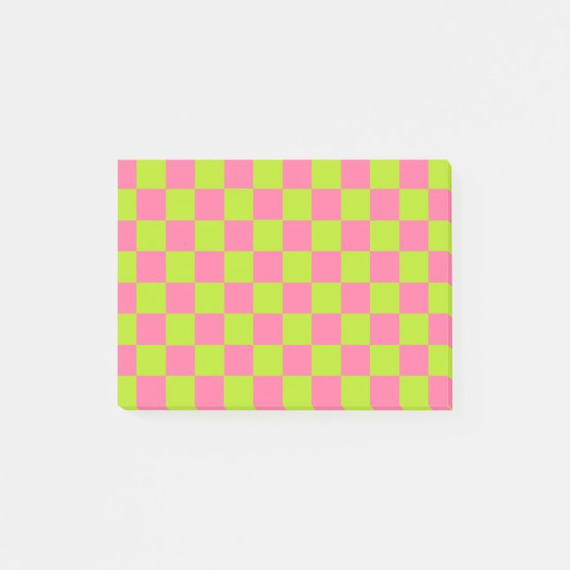 Notas Post-it® Lime Green y Pink (Anverso)