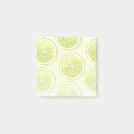 Notas Post-it® Lime Slices en amarillo claro