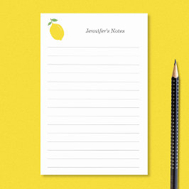 Notas Post-it® Limón y líneas