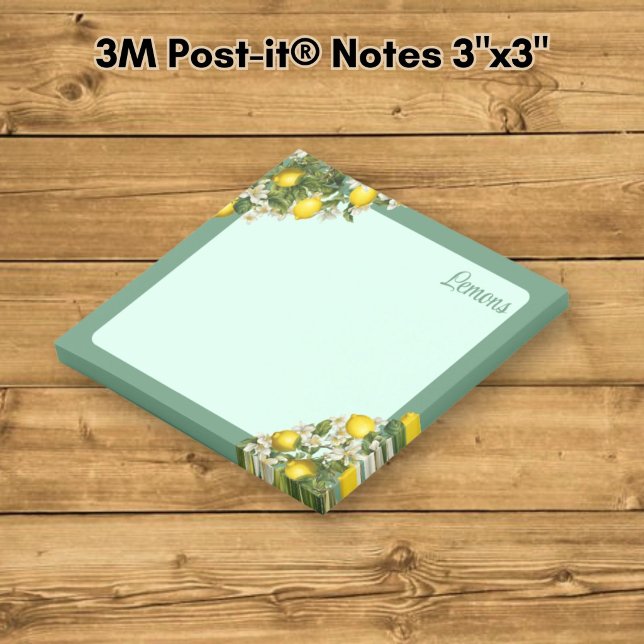 Notas Post-it® Limones (Subido por el creador)
